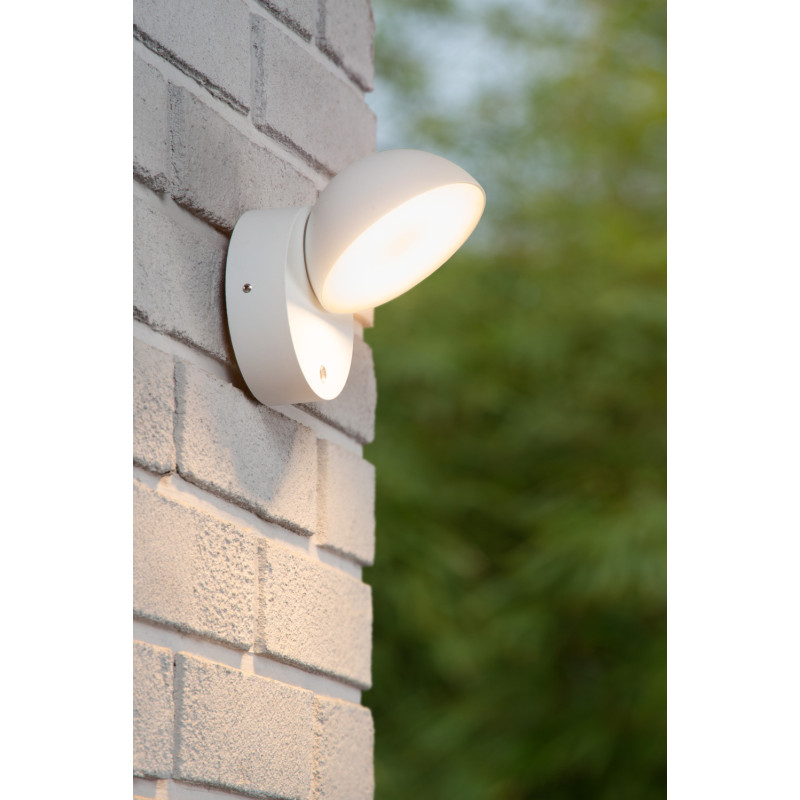 Applique extérieure LED Finn blanche 12W | LUCIDE Applique extérieure LED Finn blanche 12W | LUCIDE