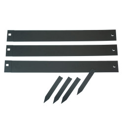 Bordure de jardin noire 91