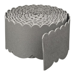 Bordure flexible grise 1200 x 13 x 0