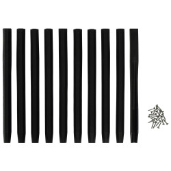 Set de piquets pour bordure flexible 10 pièces