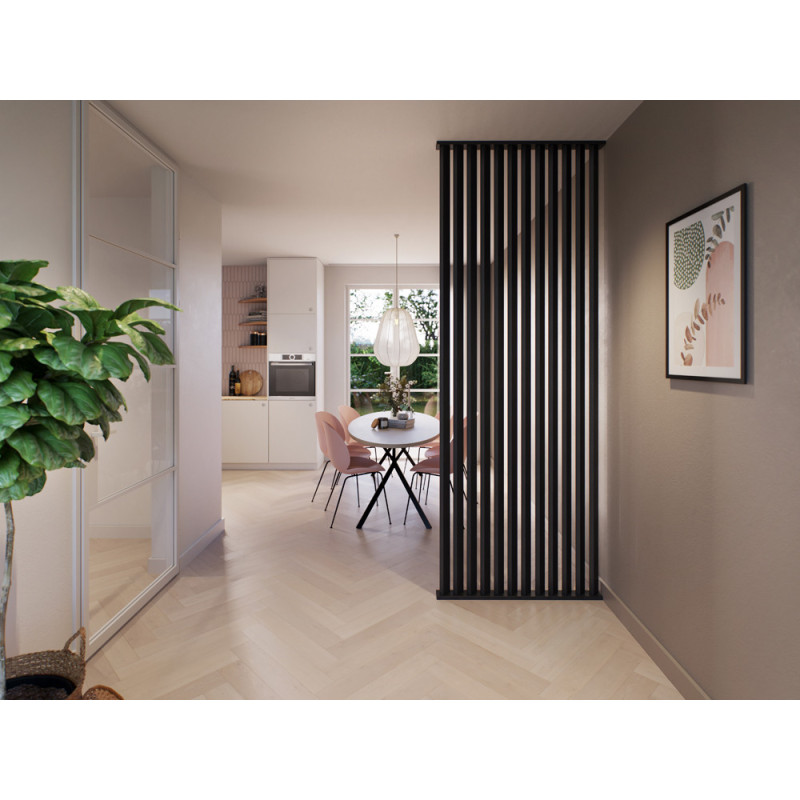 Séparateur de pièce en MDF Decowall chêne de lave 270 x 5 x 3 cm 4 pièces CANDO Séparateur de pièce en MDF Decowall chêne de lave 270 x 5 x 3 cm 4 pièces CANDO