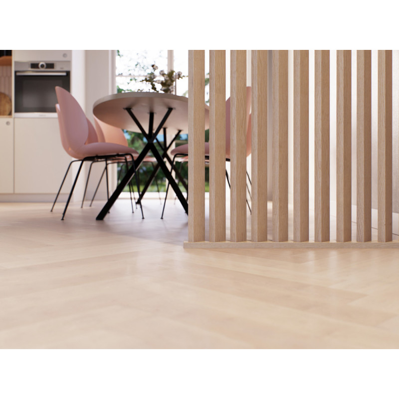 Séparateur de pièce en MDF Decowall chêne naturel 270 x 5 x 3 cm 4 pièces CANDO