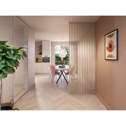 Séparateur de pièce en MDF Decowall chêne naturel 270 x 5 x 3 cm 4 pièces CANDO