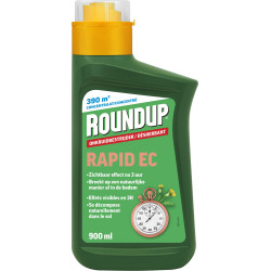 Roundup Désherbant & Anti-Mousse Rapid EC 0,9L | ROUNDUP