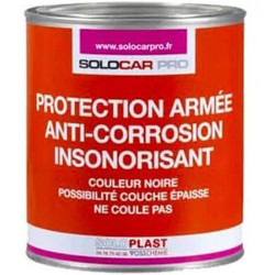 Protection anti-corrosion insonorisant noir 1 L SOLOCAR