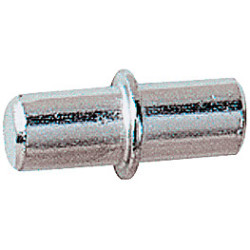 Taquet pour étagère en acier nickelé Ø 5 mm 96 pièces