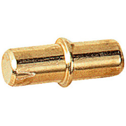 Taquet pour étagère en laiton Ø 5 mm 16 pièces