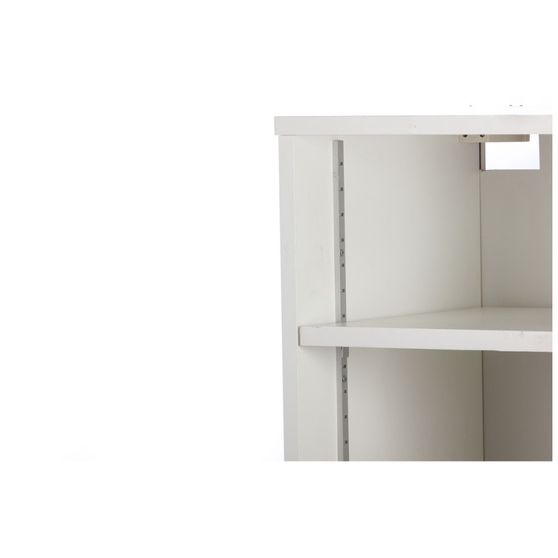 Taquet pour crémaillère en aluminium blanc 19 x 11 mm 16 pièces Taquet pour crémaillère en aluminium blanc 19 x 11 mm 16 pièces