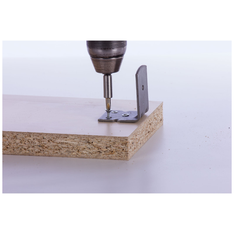 Taquet pour lit en métal zingué 36 x 40 mm  4 pièces Taquet pour lit en métal zingué 36 x 40 mm  4 pièces