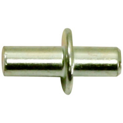 Taquet à entailler en acier zingué Ø 5 x 5 mm 16 pièces