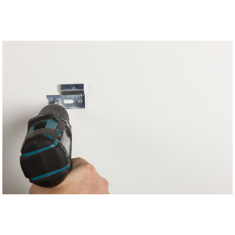 Réglette de fixation pour meuble en acier zingué 58 x 50 mm 4 pièces Réglette de fixation pour meuble en acier zingué 58 x 50 mm 4 pièces