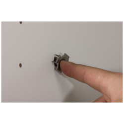 Ecrou à pointes à frapper en acier M10 8 pièces Ecrou à pointes à frapper en acier M10 8 pièces