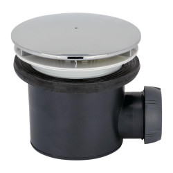 Bonde de douche horizontale Ø 90 mm | INVENTIV