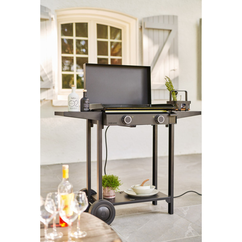 Plancha électrique Base 60 noire FORGE ADOUR Plancha électrique Base 60 noire FORGE ADOUR