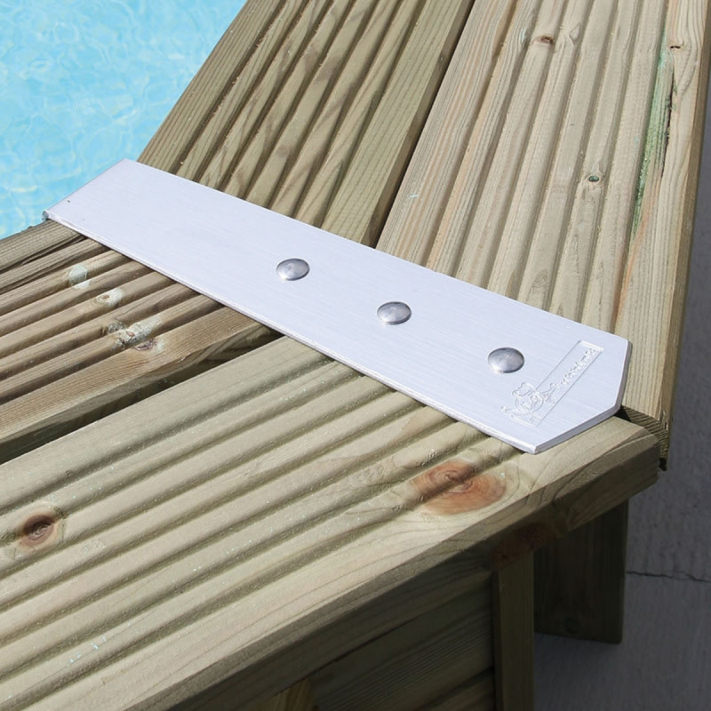 Set de finition pour margelles de piscine 135° 8 pièces UBBINK Set de finition pour margelles de piscine 135° 8 pièces UBBINK