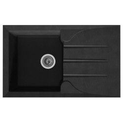 Évier Cuisine Aloa Noir 81x50cm DIADEM Encastrable | DIADEM
