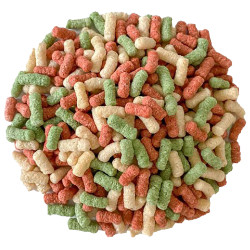 Nourriture pour poissons de bassin Fish Mix bâtonnets multicolores 15 L