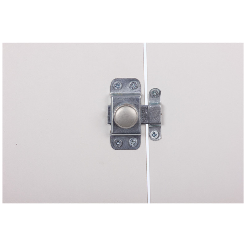 Targette à tourner en acier zingué 20 x 52 mm TEKNIBOX Targette à tourner en acier zingué 20 x 52 mm TEKNIBOX