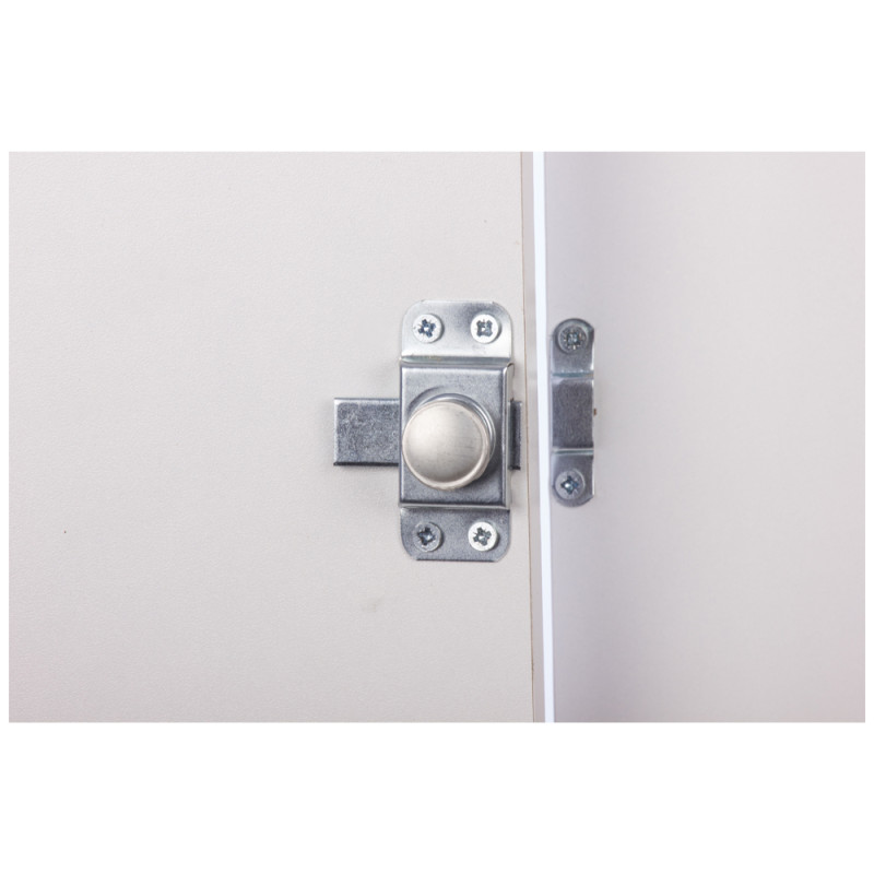 Targette à tourner en acier zingué 25 x 58 mm TEKNIBOX Targette à tourner en acier zingué 25 x 58 mm TEKNIBOX