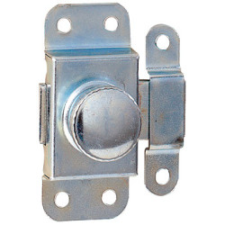 Targette à tourner en acier zingué 30 x 70 mm TEKNIBOX