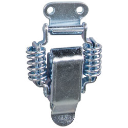 Fermeture de coffre à ressort en acier zingué 14 x 38 mm 2 pièces TEKNIBOX