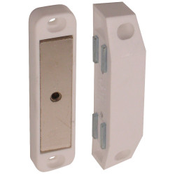 Loqueteau magnétique 12 kg blanc TEKNIBOX