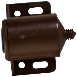 Loqueteau magnétique 4 kg brun 2 pièces TEKNIBOX