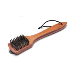 Brosse pour barbecue manche en bambou 30 cm – nettoyage facile | WEBER