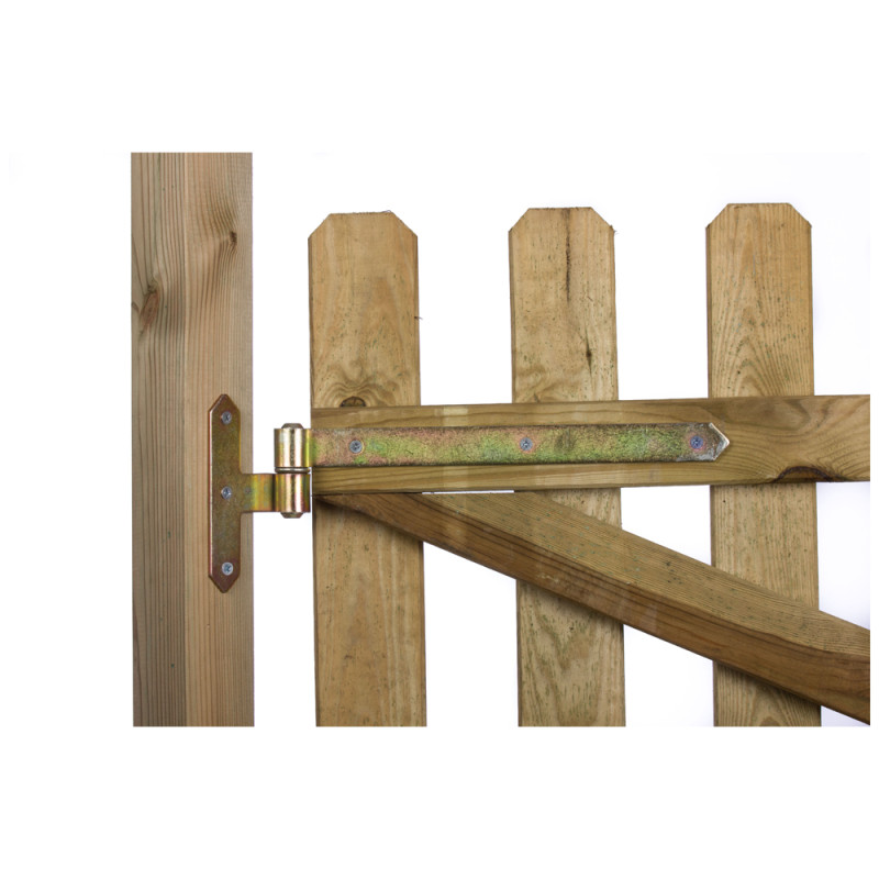 Penture T ordinaire en métal bichromaté 150 x 50 mm TEKNIBOX Penture T ordinaire en métal bichromaté 150 x 50 mm TEKNIBOX