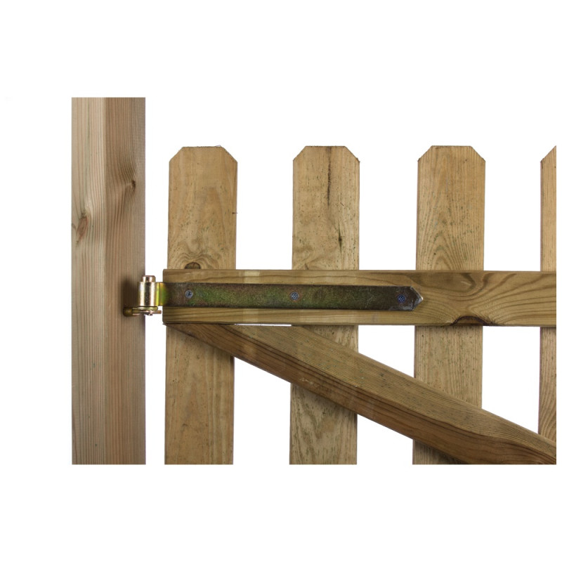 Penture droite en métal bichromaté 500 mm TEKNIBOX