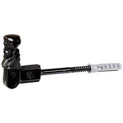 Arrêt pour volet en métal noir 2 pièces TEKNIBOX