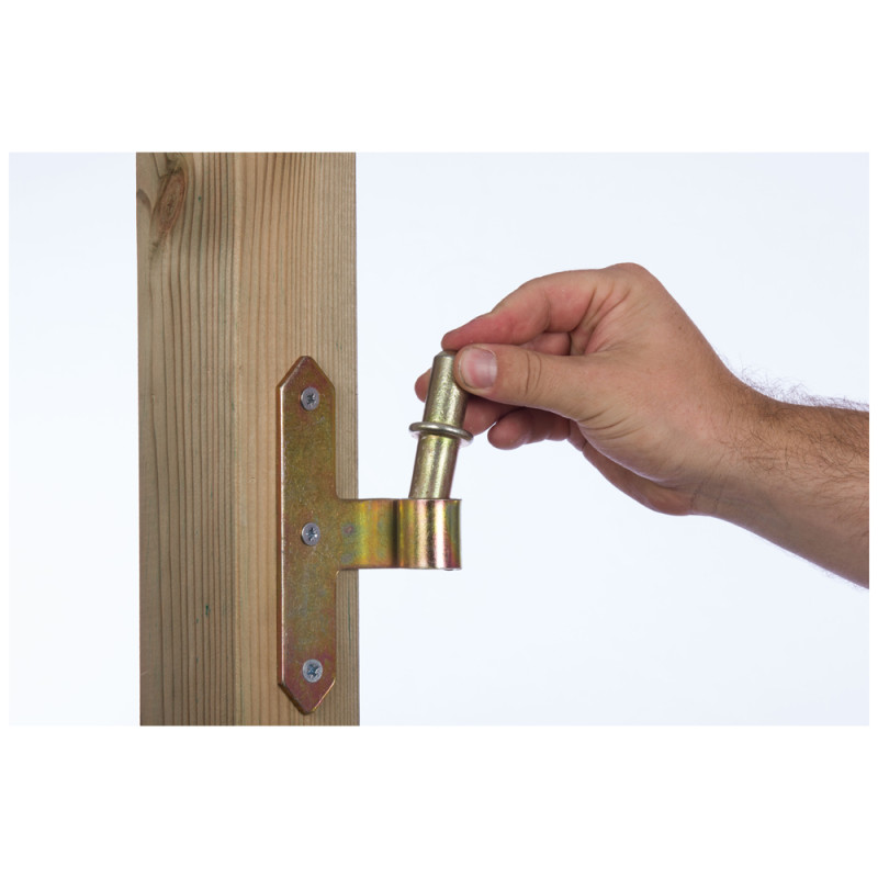 Axe infraudable en métal bichromaté Ø 18 x 66 mm 2 pièces TEKNIBOX Axe infraudable en métal bichromaté Ø 18 x 66 mm 2 pièces TEKNIBOX
