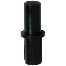 Axe infraudable en métal noir Ø 18 x 66 mm 2 pièces TEKNIBOX Axe infraudable en métal noir Ø 18 x 66 mm 2 pièces TEKNIBOX