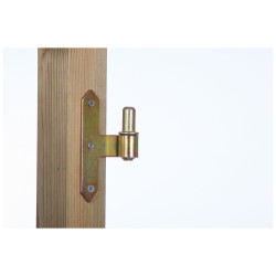 Axe infraudable en métal noir Ø 18 x 66 mm 2 pièces TEKNIBOX Axe infraudable en métal noir Ø 18 x 66 mm 2 pièces TEKNIBOX