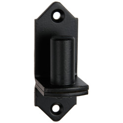 Gond à appliquer en métal noir Ø 18 x 35 mm 2 pièces TEKNIBOX Gond à appliquer en métal noir Ø 18 x 35 mm 2 pièces TEKNIBOX