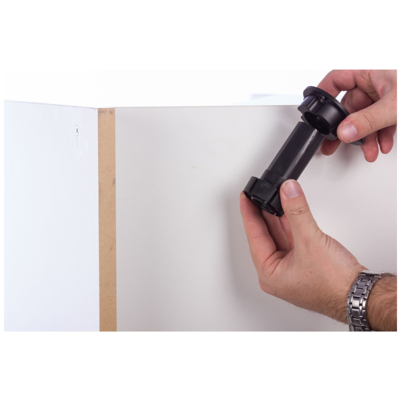 Pied de meuble réglable 100 - 120 mm 4 pièces TEKNIBOX Pied de meuble réglable 100 - 120 mm 4 pièces TEKNIBOX
