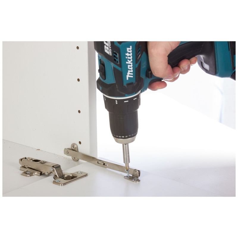 Compas de meuble en acier nickelé 150 mm 2 pièces TEKNIBOX Compas de meuble en acier nickelé 150 mm 2 pièces TEKNIBOX