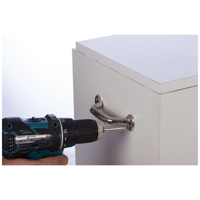 Pognée creuse en fer nickelé 165 mm LINEA BERTOMANI Pognée creuse en fer nickelé 165 mm LINEA BERTOMANI