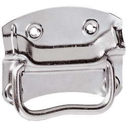 Poignée de malle en acier zingué 110 mm TEKNIBOX