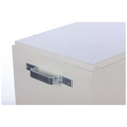 Poignée de tirage en acier zingué 210 mm TEKNIBOX Poignée de tirage en acier zingué 210 mm TEKNIBOX