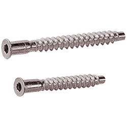 Vis pour panneau avec capuchon Ø 5 x 40 mm 16 pièces TEKNIBOX