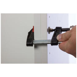 Vis d'assemblage blanche Ø 6 x 36 mm 24 pièces TEKNIBOX Vis d'assemblage blanche Ø 6 x 36 mm 24 pièces TEKNIBOX