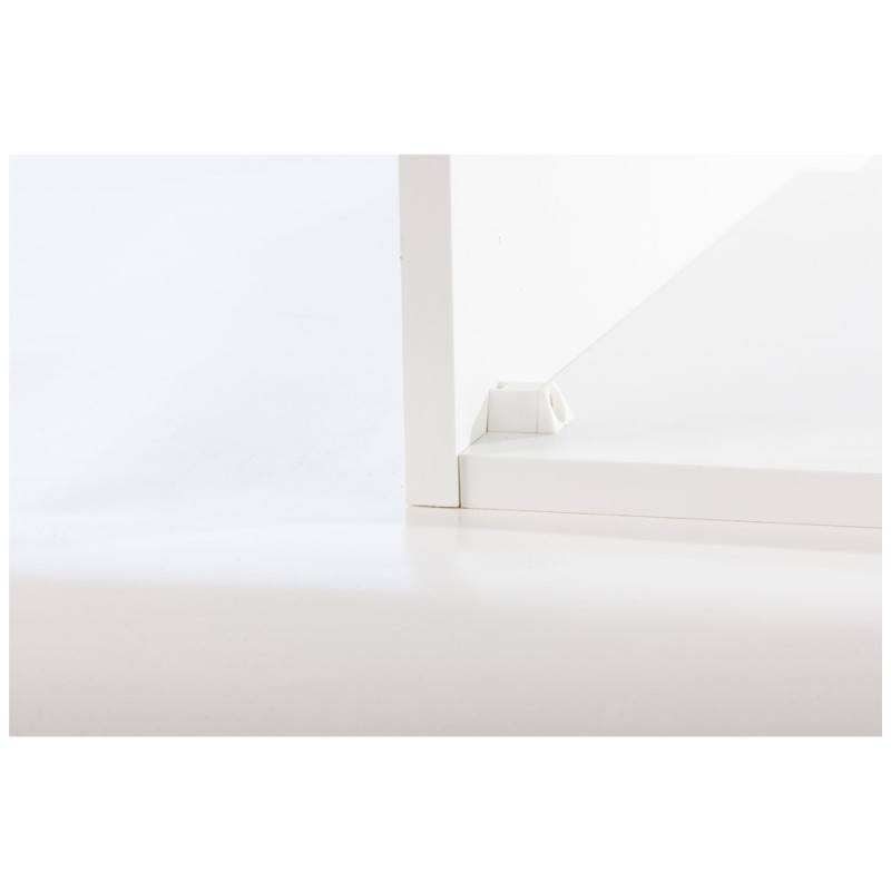 Pièce d'assemblage blanche pour panneaux 4 pièces TEKNIBOX Pièce d'assemblage blanche pour panneaux 4 pièces TEKNIBOX