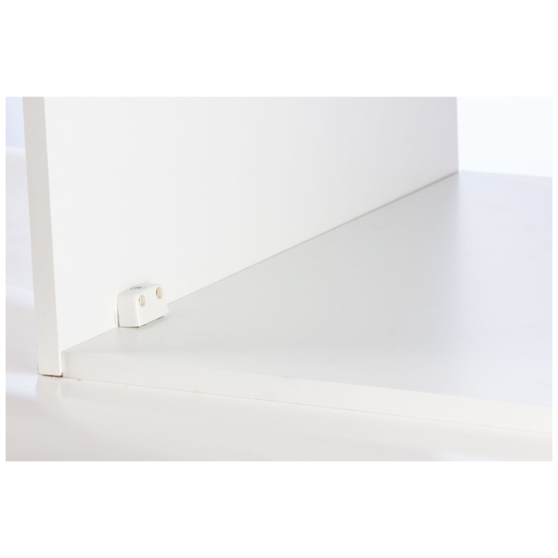 Pièce d'assemblage blanche 40 x 14 mm 4 pièces TEKNIBOX Pièce d'assemblage blanche 40 x 14 mm 4 pièces TEKNIBOX