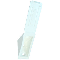 Taquet Tac'Eker blanc 25 x 43 x 25 mm 4 pièces TEKNIBOX