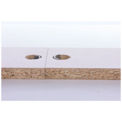 Pièce d'assemblage pour plan de travail 150 mm 2 pièces TEKNIBOX