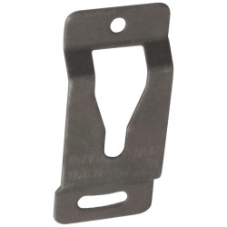 Plaquette de fixation pour volet en métal bichromaté 2 pièces TEKNIBOX