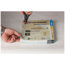 Vis de reliure Ø 4 x 20 mm 2 pièces TEKNIBOX Vis de reliure Ø 4 x 20 mm 2 pièces TEKNIBOX