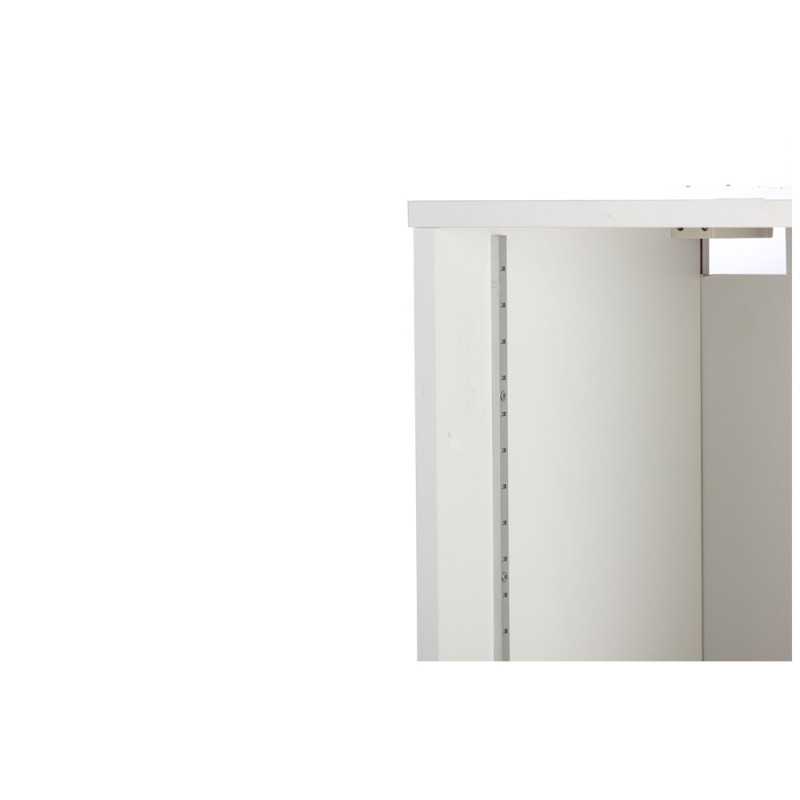 Crémaillère en aluminium blanche 200 cm TEKNIBOX Crémaillère en aluminium blanche 200 cm TEKNIBOX
