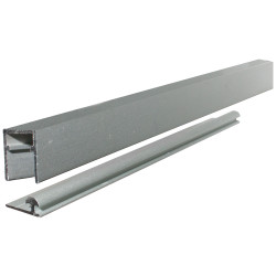 Rail pour porte coulissante en aluminium 200 cm TEKNIBOX